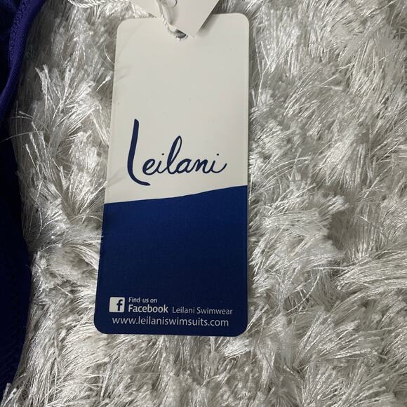 NWT Leilani Cayman Islands Shirred Side Bikini Bottom Sz 12 - Picture 4 of 7